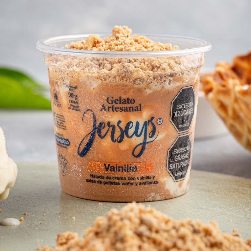 Vainilla con Galleta y Caramelo Salado