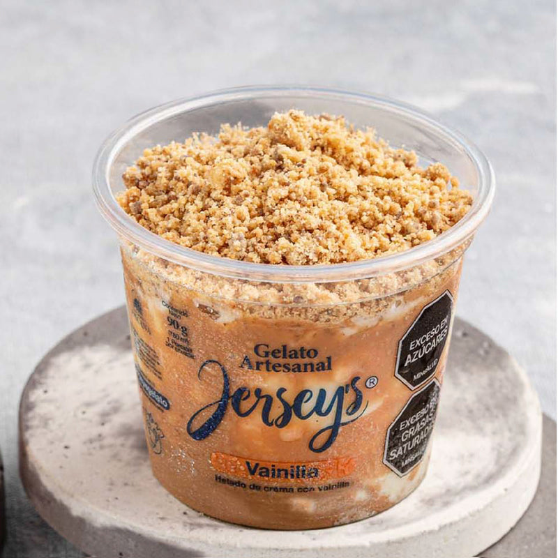 Vainilla con Galleta y Caramelo Salado