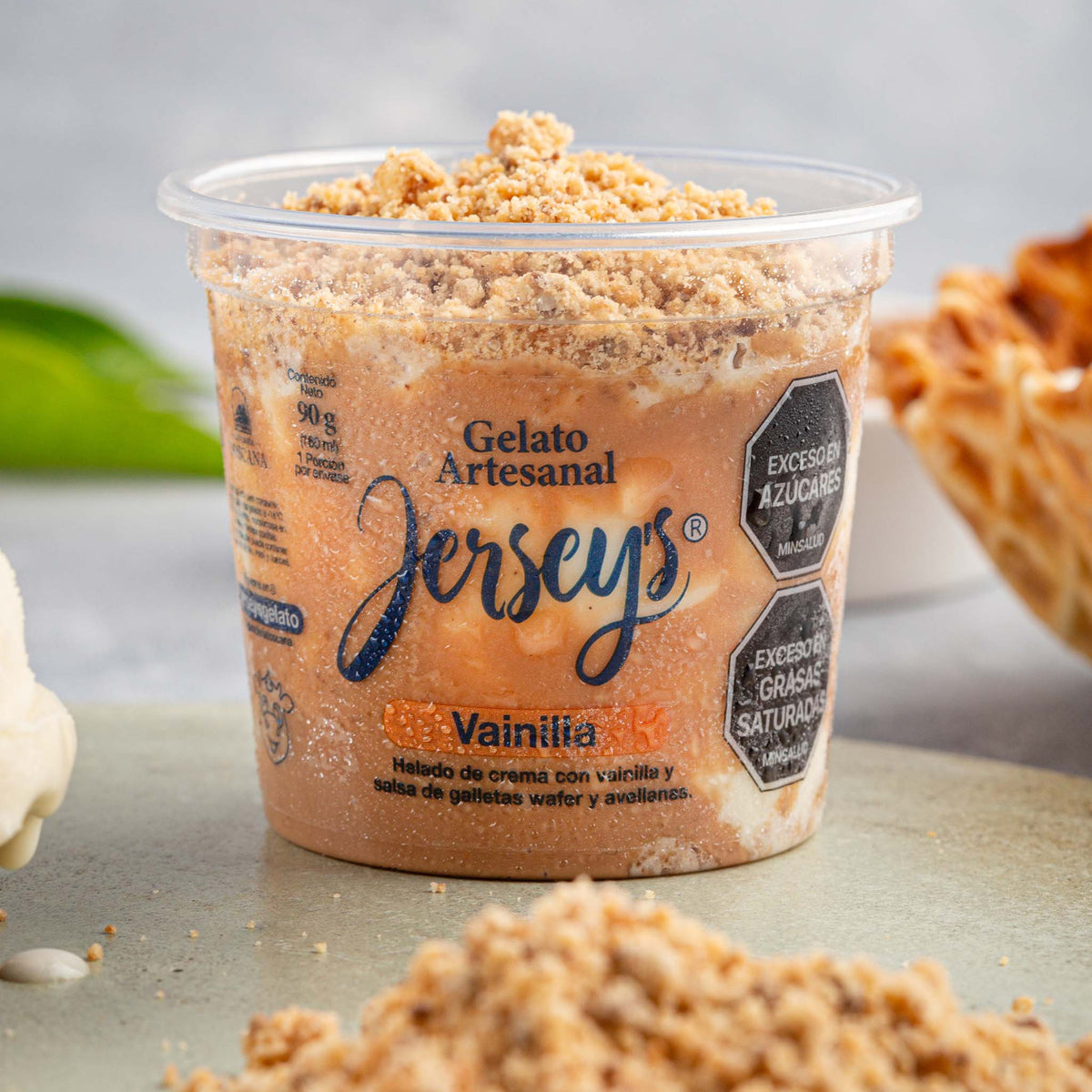 Vainilla con Galleta y Caramelo Salado